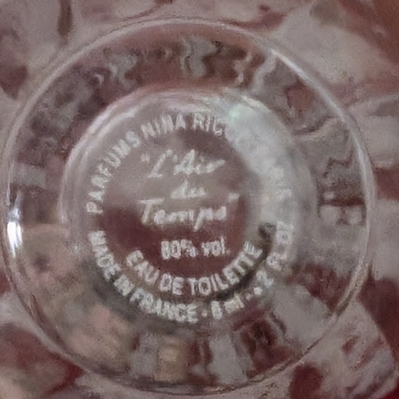 Set of Three Mini Vintage Scent & Dab Bottles, Oscar de la Renta, Nina Ricci - Picture 5 of 6